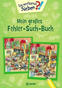 Abbildung von: Die verflixten Sieben - Mein großes Fehler-Such-Buch - Loewe