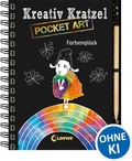 Cover: Kreativ-Kratzel Pocket Art: Farbengl&uuml;ck - Loewe