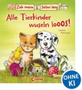 Cover: Zieh meine Seiten lang - Alle Tierkinder wuseln los! - Loewe