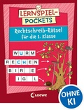 Cover: Lernspiel-Pockets - Rechtschreib-R&auml;tsel f&uuml;r die 1. Klasse - Loewe