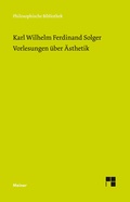 Cover: Vorlesungen &uuml;ber &Auml;sthetik - Meiner