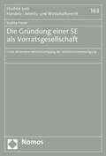 Abbildung von: Die Gründung einer SE als Vorratsgesellschaft - Nomos