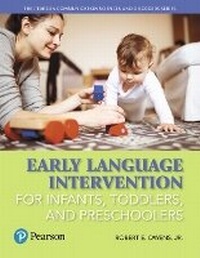Abbildung von: Early Language Intervention for Infants, Toddlers, and Preschoolers - Pearson