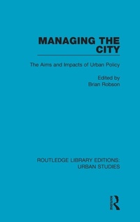 Enlarge image Cover: Managing the City - Routledge