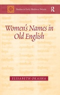 Cover: Women's Names in Old English - Routledge