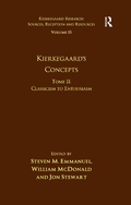 Cover: Volume 15, Tome II: Kierkegaard's Concepts - Routledge