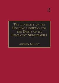 Abbildung von: The Liability of the Holding Company for the Debts of its Insolvent Subsidiaries - Routledge
