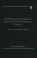 Bild: The International Library of Essays on Capital Punishment, Volume 1 - Routledge
