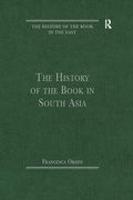 Cover: The History of the Book in South Asia - Routledge