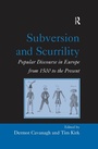 Cover: Subversion and Scurrility - Routledge