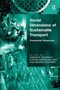 Cover: Social Dimensions of Sustainable Transport - Routledge