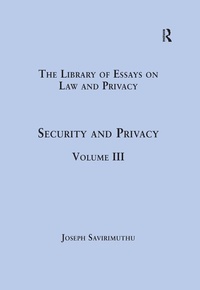 Abbildung von: Security and Privacy - Routledge