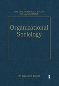 Cover: Organizational Sociology - Routledge