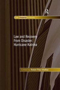 Abbildung von: Law and Recovery From Disaster: Hurricane Katrina - Routledge