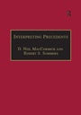 Cover: Interpreting Precedents - Routledge
