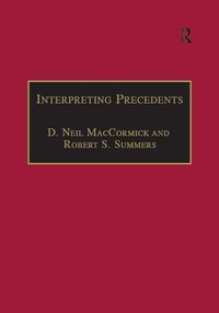 Enlarge image Cover: Interpreting Precedents - Routledge