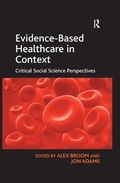 Cover: Evidence-Based Healthcare in Context - Routledge
