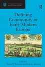 Cover: Defining Community in Early Modern Europe - Routledge