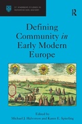 Cover: Defining Community in Early Modern Europe - Routledge