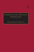 Cover: Communicating National Integration - Routledge