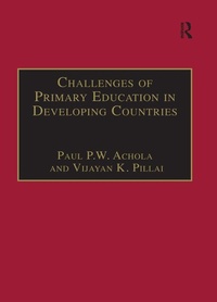 Enlarge image Cover: Challenges of Primary Education in Developing Countries - Routledge