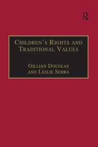 Enlarge image Cover: Children's Rights and Traditional Values - Routledge