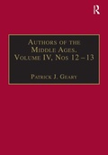 Cover: Authors of the Middle Ages, Volume IV, Nos 12-13 - Routledge