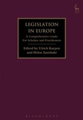 Cover: Legislation in Europe - Hart Publishing