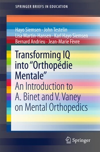 Bild: Transforming IQ into "Orthopédie Mentale" - Springer