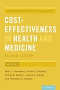 Cover: Cost-Effectiveness in Health and Medicine - OUP eBook