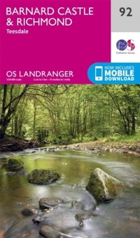 Abbildung von: Barnard Castle & Richmond - Ordnance Survey