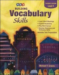 Enlarge image Cover: Building Vocabulary Skills: Level 4 - SRA/McGraw-Hill