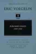 Cover: Published Essays, 1929-1933 (CW8) - University of Missouri Press