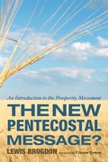 Cover: The New Pentecostal Message? - Wipf and Stock Publishers