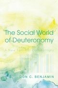 Cover: The Social World of Deuteronomy - Wipf and Stock Publishers