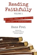 Cover: Reading Faithfully, Volume 1 - Wipf and Stock Publishers