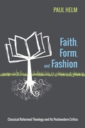 Cover: Faith, Form, and Fashion - Wipf and Stock Publishers