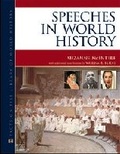 Cover: Speeches in World History - Facts On File Inc