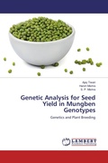 Cover: Genetic Analysis for Seed Yield in Mungben Genotypes - LAP Lambert Academic Publishing