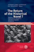 Cover: The Return of the Historical Novel? - Universit&auml;tsverlag Winter