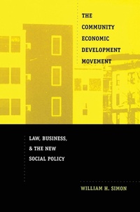 Enlarge image Cover: The Community Economic Development Movement - Duke University Press
