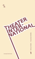 Cover: Theater International 1 - Hydre &Eacute;ditions