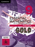 Cover: Essential Mathematics for the Australian Curriculum Gold 2ed Year 9 Print Bundle (Textbook and HOTMaths) - Cambridge University Press