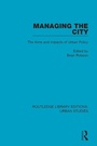 Cover: Managing the City - Routledge