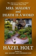 Cover: Mrs. Malory and Death Is a Word - Thorndike Press Large Print