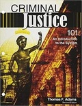 Cover: Criminal Justice 101: An Introduction to the System - Kendall/Hunt Publishing Co ,U.S.