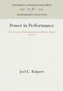 Cover: Power in Performance - University of Pennsylvania Press