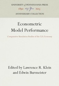 Cover: Econometric Model Performance - University of Pennsylvania Press