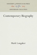 Cover: Contemporary Biography - University of Pennsylvania Press