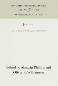Enlarge image Cover: Prices - University of Pennsylvania Press